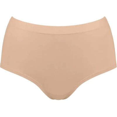 Damesslipjes Sloggi GO Sense Highwaist (x2) Beige 2XL Damesslipjes Sloggi GO Sense Highwaist (x2) Beige 2XL