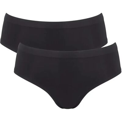 Hippe slips voor dames Sloggi GO Sense (x2) Noir 2XL Hippe slips voor dames Sloggi GO Sense (x2) Noir 2XL