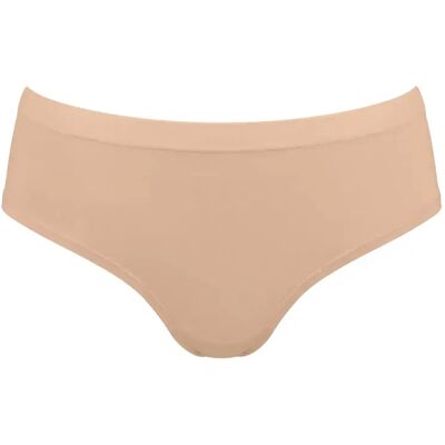 Hippe slips voor dames Sloggi GO Sense (x2) Beige L Hippe slips voor dames Sloggi GO Sense (x2) Beige L