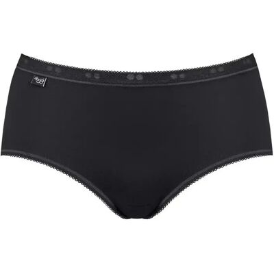 Damesslipjes Sloggi Basic+ Midi Noir 48 Damesslipjes Sloggi Basic+ Midi Noir 48