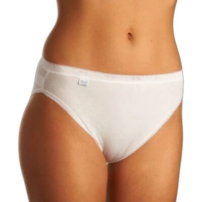 Vrouwen tai slipjes Sloggi Basic+ Blanc 40 Vrouwen tai slipjes Sloggi Basic+ Blanc 40