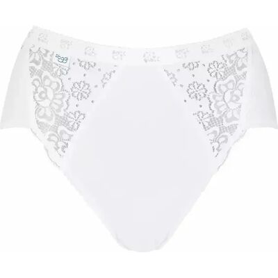 Damesslipjes Sloggi Chic Midi Blanc 46 Damesslipjes Sloggi Chic Midi Blanc 46