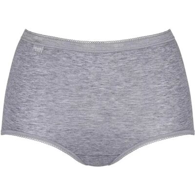 Damesslipjes Sloggi Basic+ Midi Gris 42 Damesslipjes Sloggi Basic+ Midi Gris 42