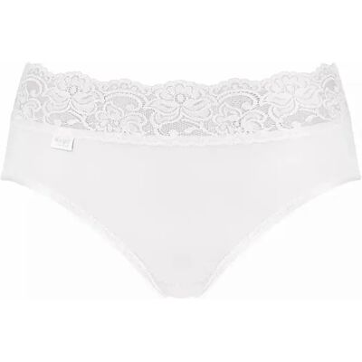 Damesslipjes Sloggi Romance Midi Blanc 42 Damesslipjes Sloggi Romance Midi Blanc 42