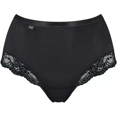 Damesslipjes Sloggi Romance Maxi Noir 50 Damesslipjes Sloggi Romance Maxi Noir 50