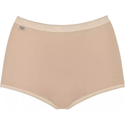 Dames maxi slip Sloggi Basic+ (x3) Beige 48 Dames maxi slip Sloggi Basic+ (x3) Beige 48