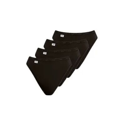 Damesslip Sloggi Basic+ Tai 4P Noir 50 Damesslip Sloggi Basic+ Tai 4P Noir 50