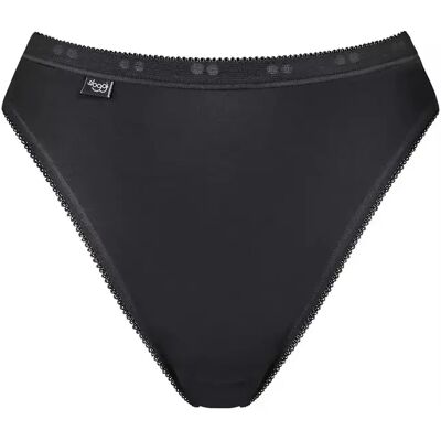 Damesslipjes Sloggi Basic+Tai Noir 48 Damesslipjes Sloggi Basic+Tai Noir 48