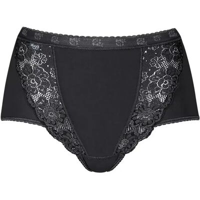 Damesslipjes Sloggi Chic Maxi (x2) Noir 48 Damesslipjes Sloggi Chic Maxi (x2) Noir 48
