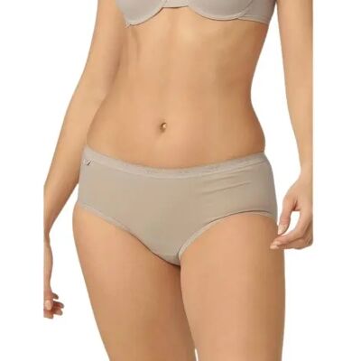 Dames midislip Sloggi Basic+ Beige 42 Dames midislip Sloggi Basic+ Beige 42