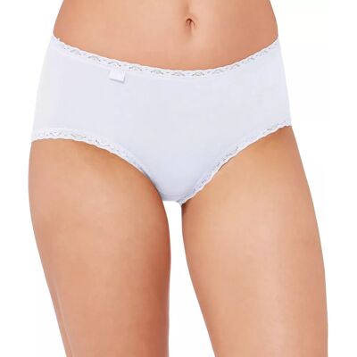 Katoenen damesslip Sloggi 24/7 Lace (x3) Blanc 48 Katoenen damesslip Sloggi 24/7 Lace (x3) Blanc 48