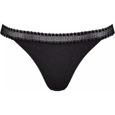 Damesslipjes Sloggi GO Ribbed R Tanga (x2) Noir L Damesslipjes Sloggi GO Ribbed R Tanga (x2) Noir L