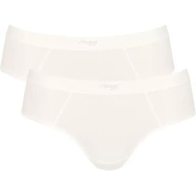 Damesslipjes Sloggi Ever Ease Hipster (x2) Blanc XL Damesslipjes Sloggi Ever Ease Hipster (x2) Blanc XL