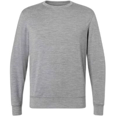 Onderkleding met lange mouwen super.natural Solution Crew Gris M Onderkleding met lange mouwen super.natural Solution Crew Gris M
