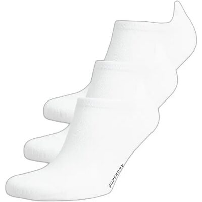 Dames sportsokken van biologisch katoen Superdry (x3) Blanc XS/S Dames sportsokken van biologisch katoen Superdry (x3) Blanc XS/S
