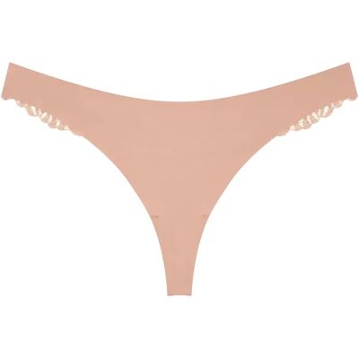 Dames string Triumph Pretty Micro Beige M Dames string Triumph Pretty Micro Beige M