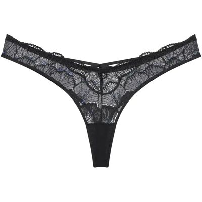 Kant vrouwenstring Triumph Palina Moonlight Kiss String Noir 42 Kant vrouwenstring Triumph Palina Moonlight Kiss String Noir 42