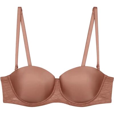 Bh met afneembare bandjes voor vrouwen Triumph Signature Sheer WDP Marron 90A Bh met afneembare bandjes voor vrouwen Triumph Signature Sheer WDP Marron 90A