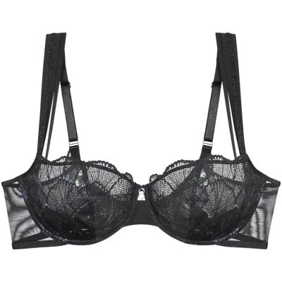 Damesbeha met kant Triumph Palina Moonlight Kiss WH Noir 100E Damesbeha met kant Triumph Palina Moonlight Kiss WH Noir 100E