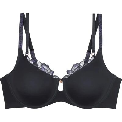 Damesbeha met kant Triumph Gardenia Florale W01 Noir 110C Damesbeha met kant Triumph Gardenia Florale W01 Noir 110C