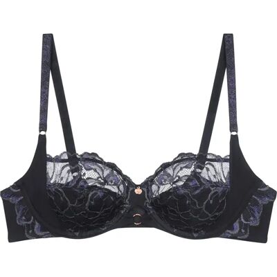 Damesbeha met kant Triumph Gardenia Florale W Noir 105C Damesbeha met kant Triumph Gardenia Florale W Noir 105C