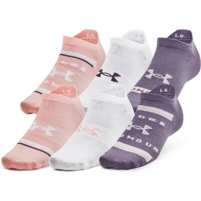 Sokken Under Armour Essential No Show (x6) Rose XL Sokken Under Armour Essential No Show (x6) Rose XL