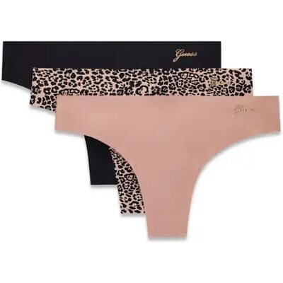 Braziliaanse Vrouwenstring Guess Raw Cut (x3) Marron M Braziliaanse Vrouwenstring Guess Raw Cut (x3) Marron M