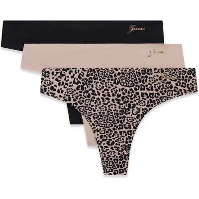 Dames string Guess Raw Cut (x3) Marron S Dames string Guess Raw Cut (x3) Marron S