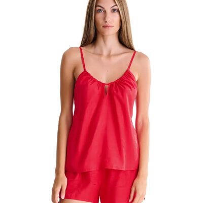 Dames pyjama top Lisca Miracle Rouge 38 Dames pyjama top Lisca Miracle Rouge 38
