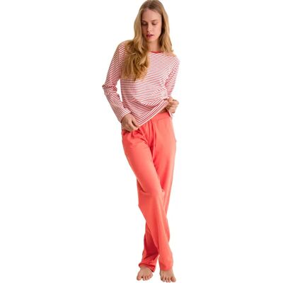 Damespyjama's Lisca Infinity Orange L Damespyjama's Lisca Infinity Orange L