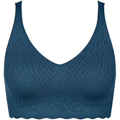 Naadloze beha voor vrouwen Sloggi Zero Feel Bliss Bleu XL Naadloze beha voor vrouwen Sloggi Zero Feel Bliss Bleu XL