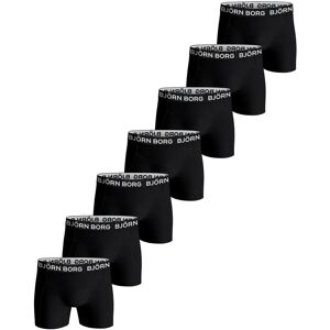 Rekbare katoenen boxershort Björn Borg (x7) Noir 2XL Rekbare katoenen boxershort Björn Borg (x7) Noir 2XL