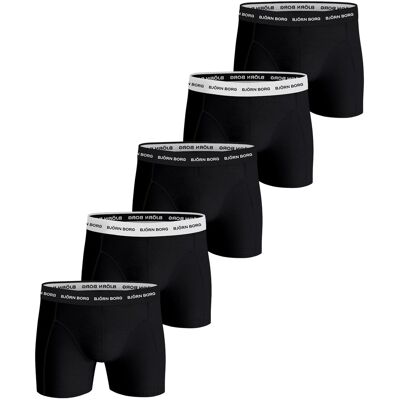 Boxershorts Björn Borg (x5) Zwart 2XL Boxershorts Björn Borg (x5) Zwart 2XL