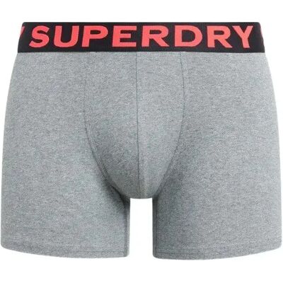 Boxershorts Superdry Essential (x3) Gris S Boxershorts Superdry Essential (x3) Gris S