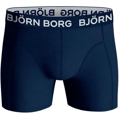 Katoenen boxer met elastische tailleband kind Björn Borg (x3) Bleu 8/9 ans Katoenen boxer met elastische tailleband kind Björn Borg (x3) Bleu 8/9 ans