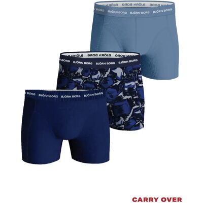 Katoenen boxershorts Björn Borg (x3) Bleu S Katoenen boxershorts Björn Borg (x3) Bleu S