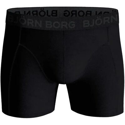 Rekbare katoenen boxershort Björn Borg (x3) Noir 2XL Rekbare katoenen boxershort Björn Borg (x3) Noir 2XL