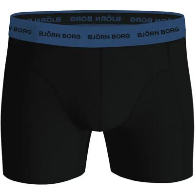 Katoenen Boxer met Elastische Band Björn Borg (x3) Noir S Katoenen Boxer met Elastische Band Björn Borg (x3) Noir S