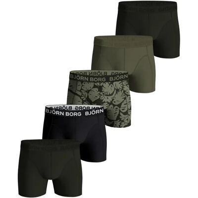 Katoenen boxershorts Björn Borg Stretch (x5) Multicolore XS Katoenen boxershorts Björn Borg Stretch (x5) Multicolore XS