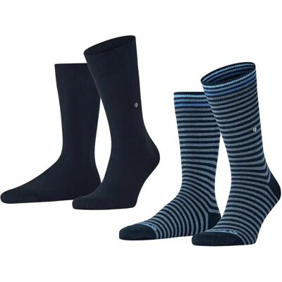 Sokken Burlington Everyday Stripe (x2) Bleu 40/46 Sokken Burlington Everyday Stripe (x2) Bleu 40/46
