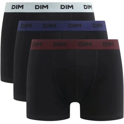 Set van 3 Boxer DIM Mix&Colors Noir 2XL Set van 3 Boxer DIM Mix&Colors Noir 2XL