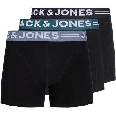 Boxershorts Jack & Jones Sense Trunks (x3) Noir S Boxershorts Jack & Jones Sense Trunks (x3) Noir S