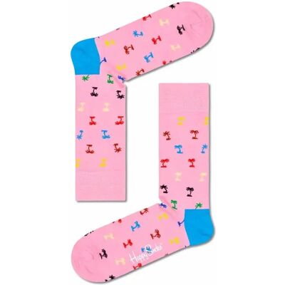 Sokken Happy Socks Palm Rose 36/40 Sokken Happy Socks Palm Rose 36/40