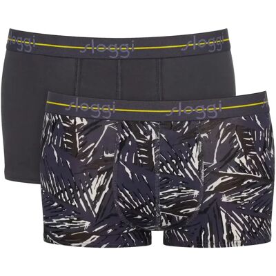Naadloze boxershorts Sloggi Start (x2) Gris S Naadloze boxershorts Sloggi Start (x2) Gris S