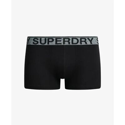 Boxershorts van biologisch katoen Superdry (x3) Noir S Boxershorts van biologisch katoen Superdry (x3) Noir S