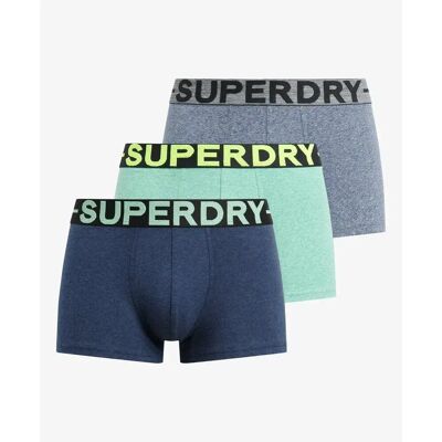 Broek Superdry (x3) Bleu XL Broek Superdry (x3) Bleu XL