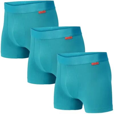 Boxershorts Undiemeister (x3) Bleu 2XL Boxershorts Undiemeister (x3) Bleu 2XL