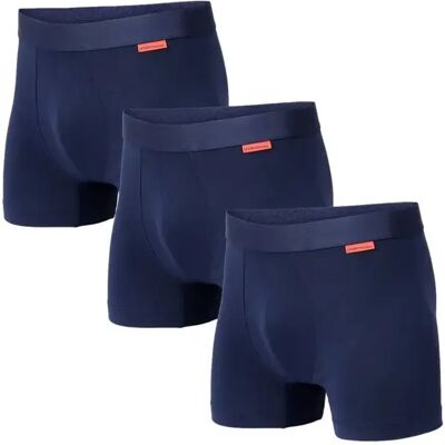 Boxershorts Undiemeister Storm Cloud Slim Fit (x3) Bleu S Boxershorts Undiemeister Storm Cloud Slim Fit (x3) Bleu S