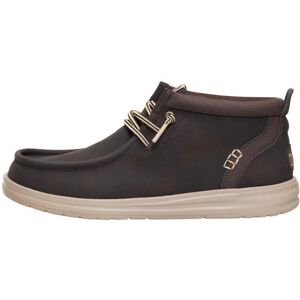 Bootschoenen Hey Dude Wally Mid GripR Classic Marron 44 Bootschoenen Hey Dude Wally Mid GripR Classic Marron 44