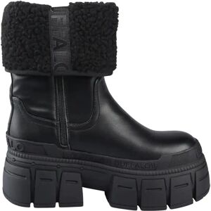 Dames winterlaarzen Buffalo Gospher Fold Warm Noir 39 Dames winterlaarzen Buffalo Gospher Fold Warm Noir 39